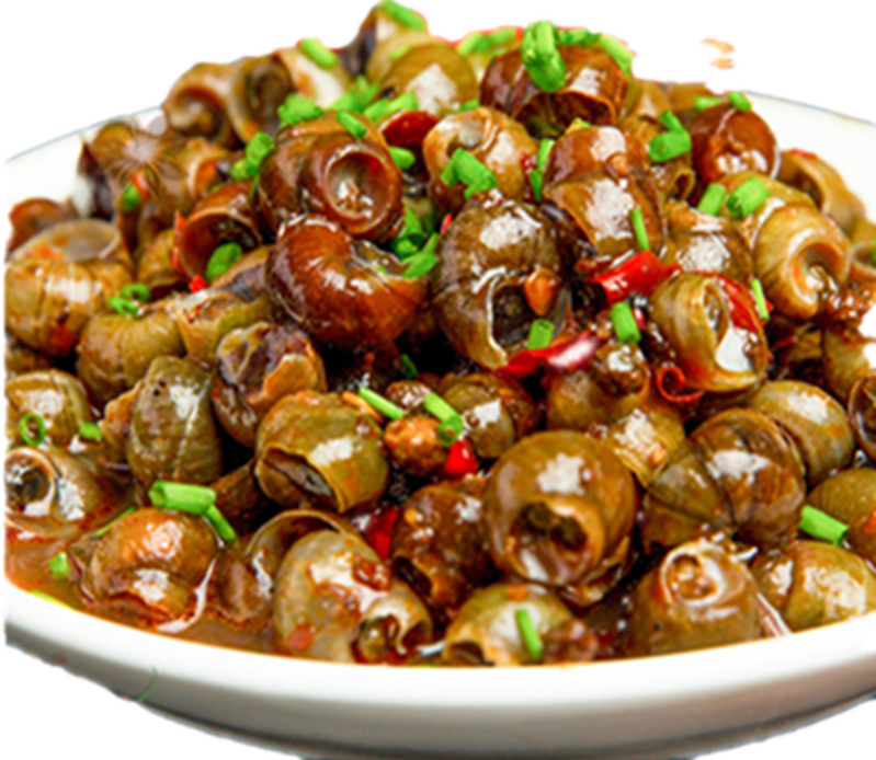 香辣泥螺螺丝辣味螺蛳野生现炒田螺即食开包泥螺