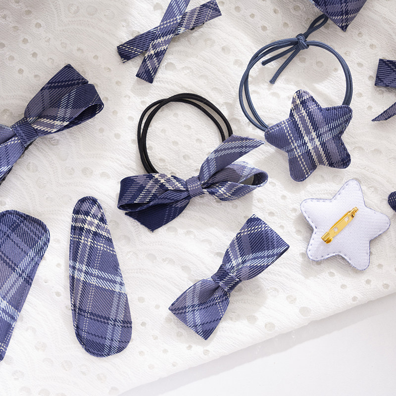 神仙club月下jk制服同格小物发饰大肠发圈jk