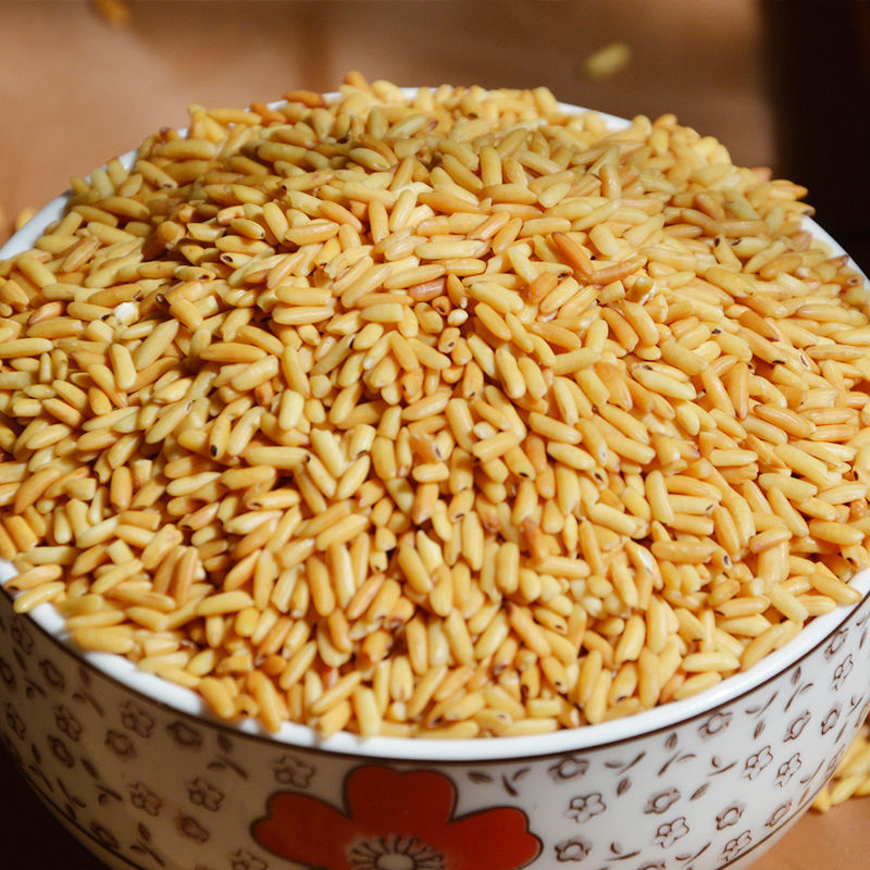 手工炒焦米湖北荆门特产钟祥米茶曲米茶糙米茶玄米糙米