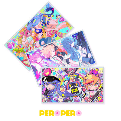 musedash游戏插画色纸收藏签名peropero正版周边动漫挂件