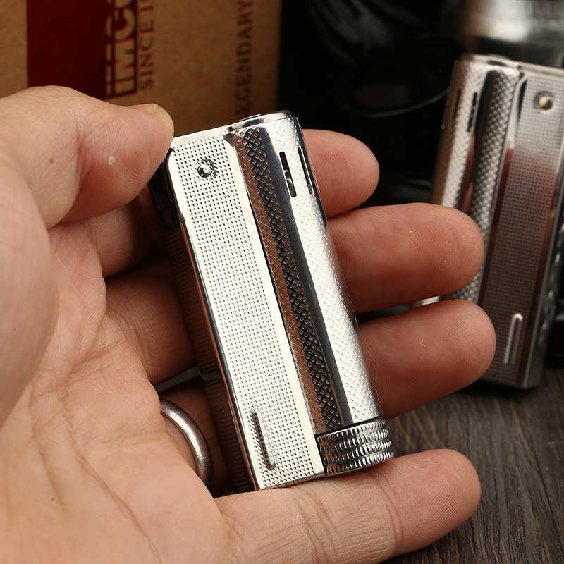 打火机奥地利imco6600爱酷煤油复古砂轮防风老式加油煤油打火机