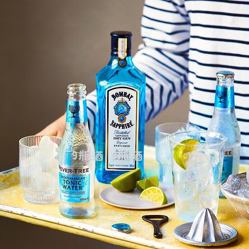 经典爆款芬味树地中海汤力水汽水fevertreetonic英国200mlx24瓶