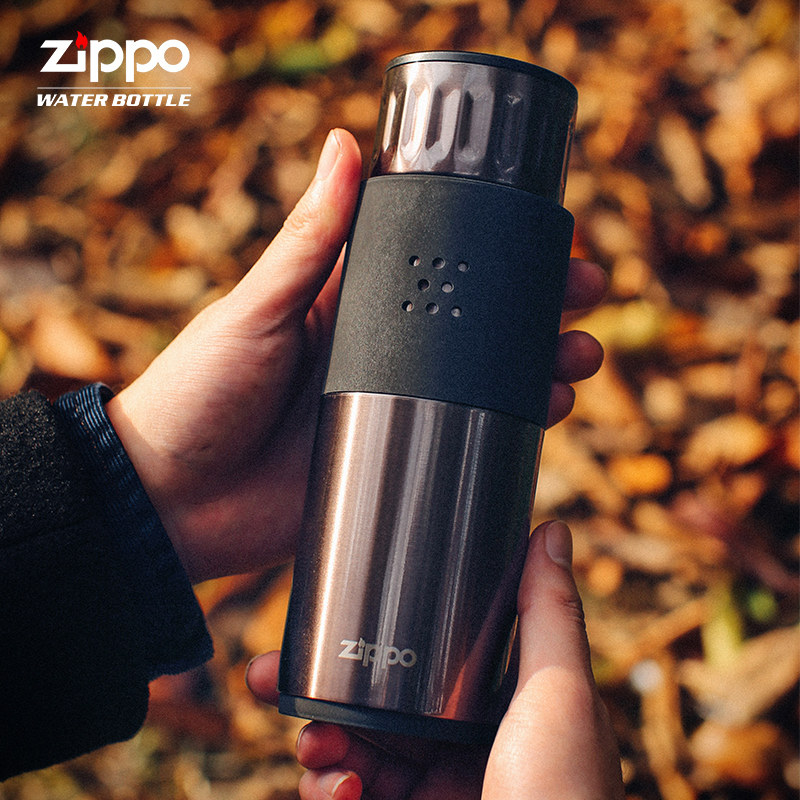 美国zippo高档个性定制刻字316l不锈钢保温杯