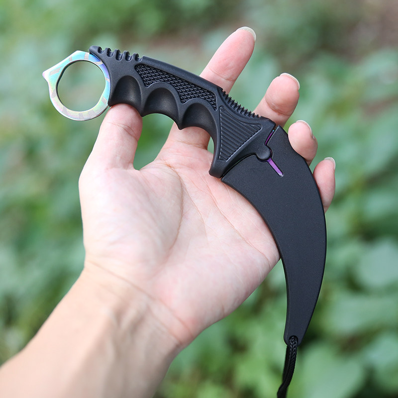 升级版户外战狼爪子刀具防身随身特种兵退役刀高其他户外刀具