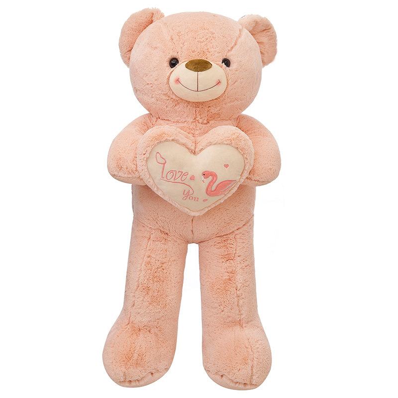 泰迪熊毛绒玩具抱心懒人抱抱熊公仔布娃娃抱枕情人节生日毛绒布艺类