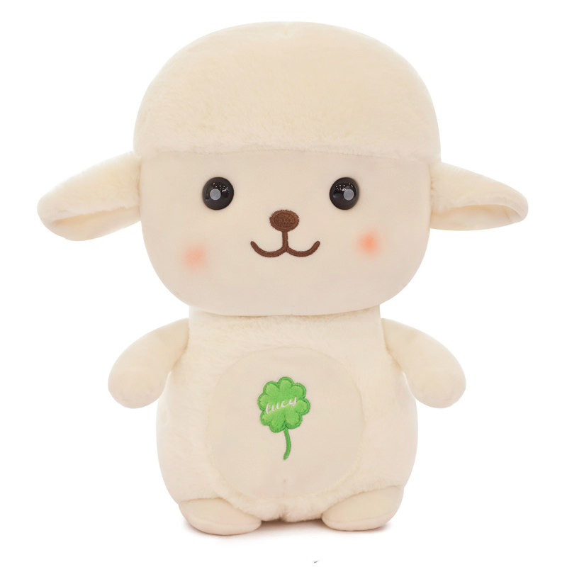 可爱小羊毛绒玩具小绵羊公仔布娃娃玩偶抱枕儿童呆萌毛绒布艺类玩具