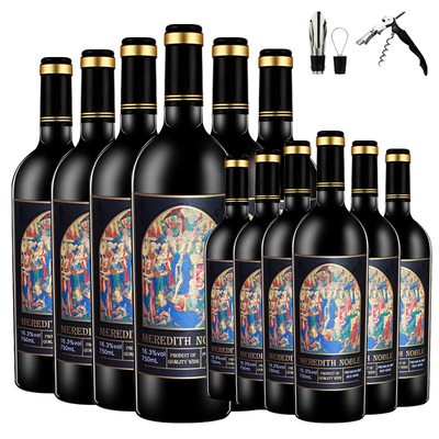 新品促销冲量16度红酒整箱葡萄酒