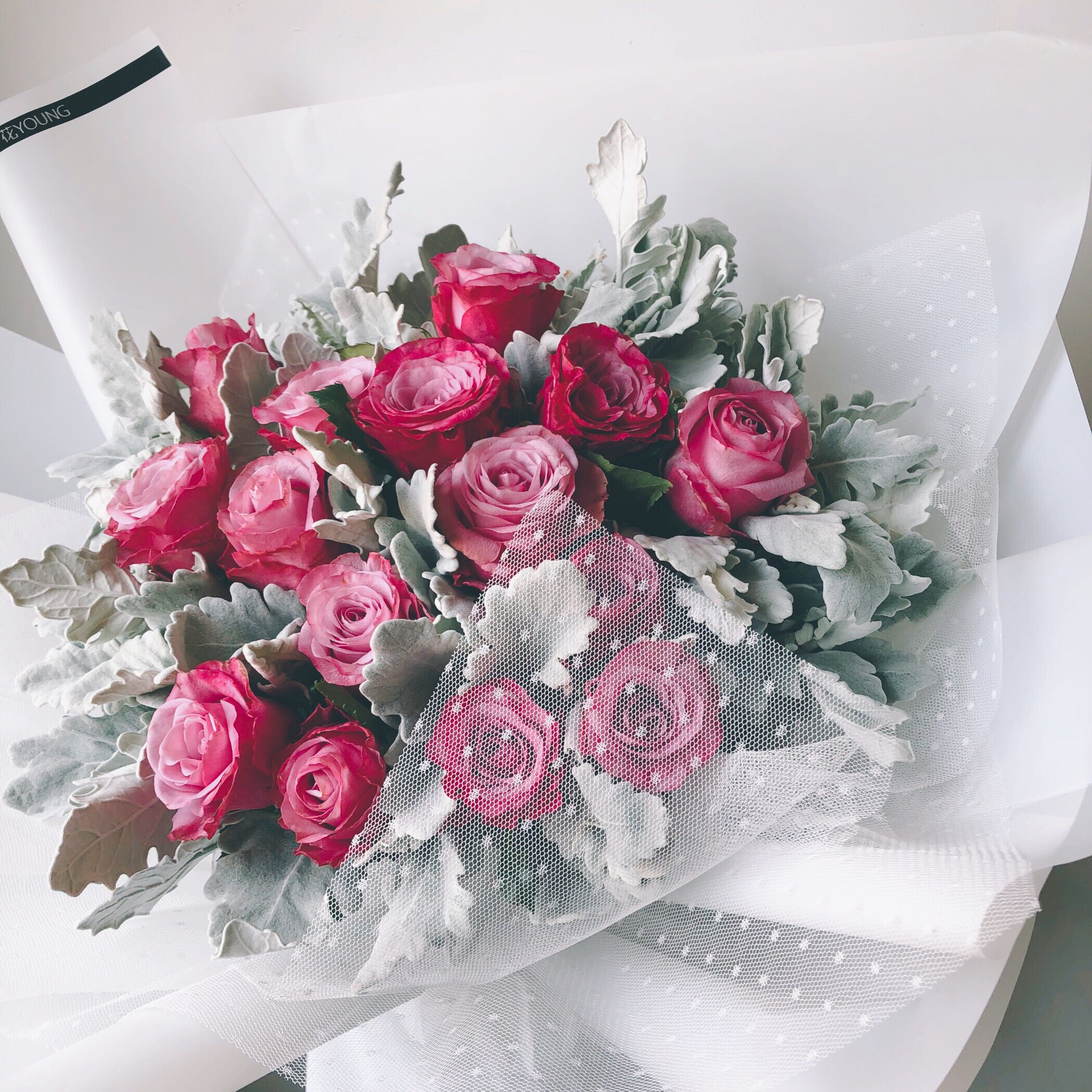 韩式魅影玫瑰玫瑰花花束武汉鲜花同城速递孝感鲜花速递同城