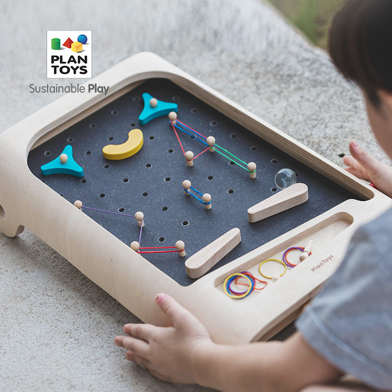 原装进口plantoys4641桌面弹球游戏亲子互动儿童益智弹珠儿童桌面游戏