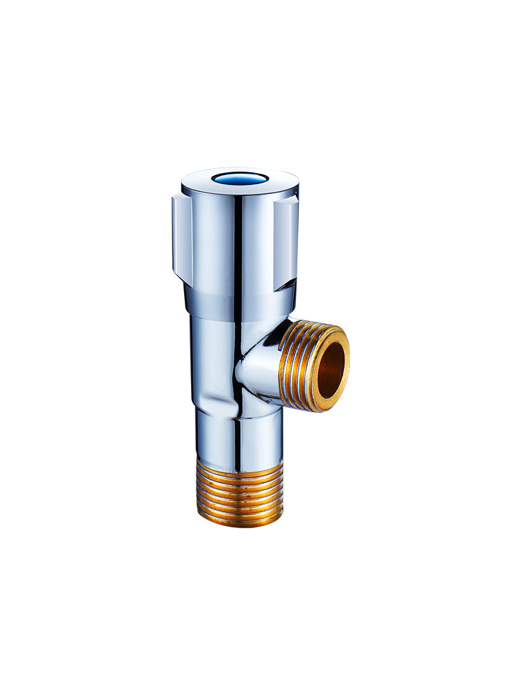 三角阀全铜冷热水阀门开关水家用304不锈钢三通一进二出止分水阀