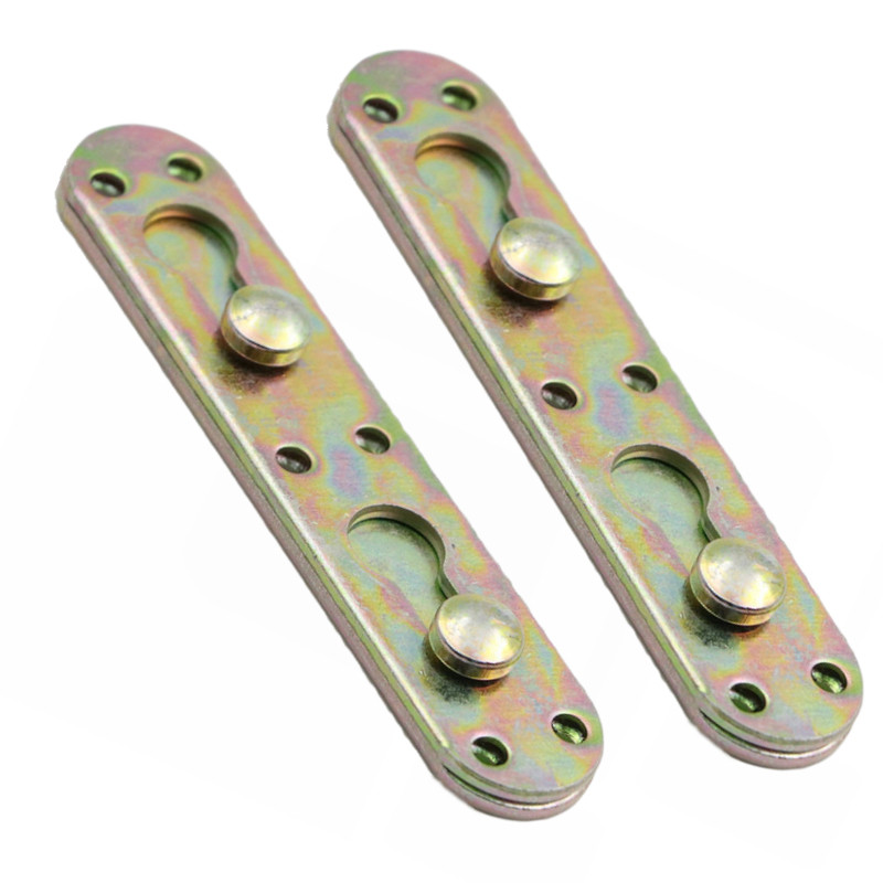 加厚铰链床关铰床配件家具角码隐形五金合页家具连接件