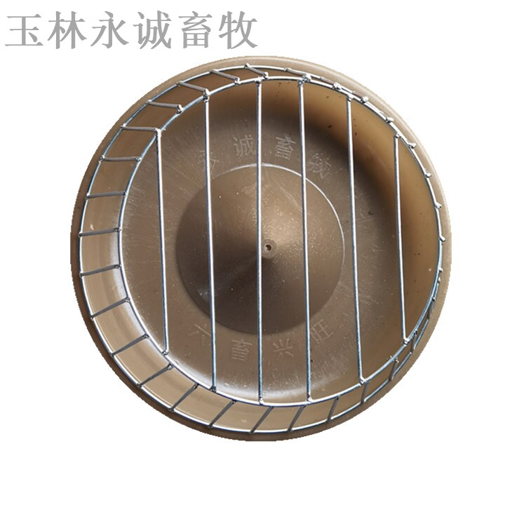 喂鸡料槽鸡鸭鹅采食槽养鸡场专用喂料器塑料料盘分隔栏喂大鸡食槽