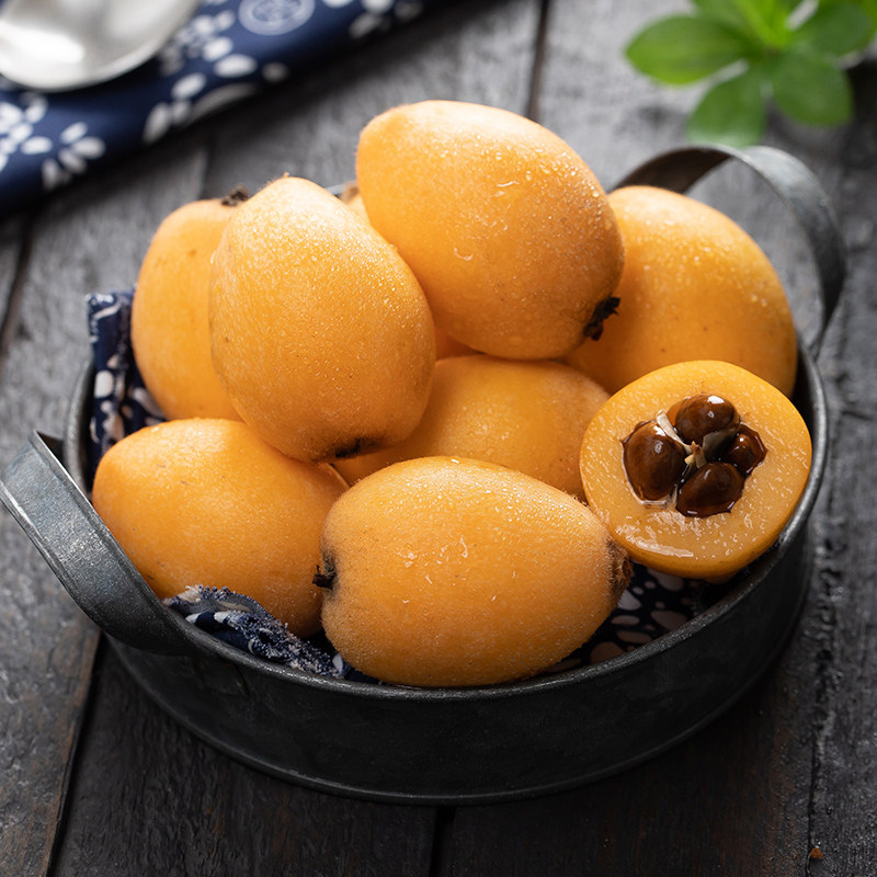 严选特大5斤盒装礼盒枇杷大书甜果不二冰糖枇杷