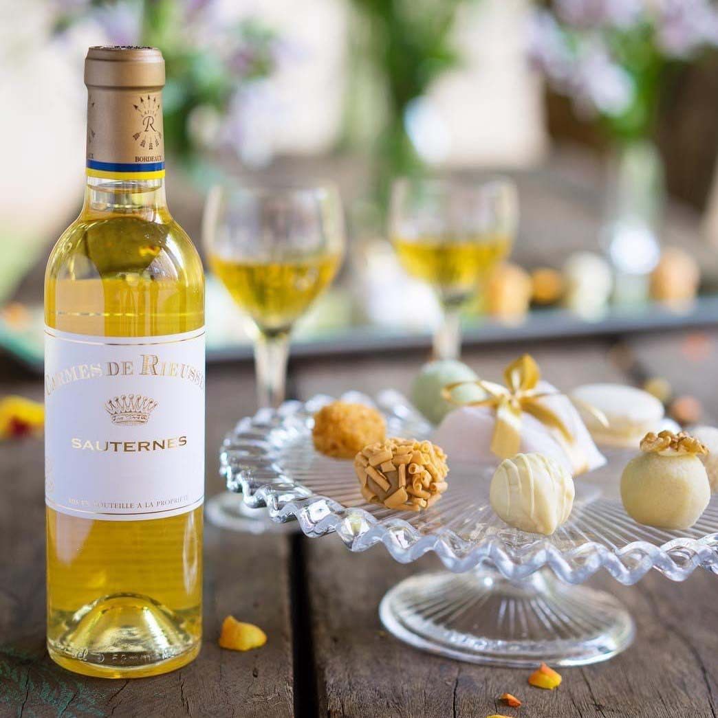 wa91拉菲莱斯古堡副牌苏玳贵腐酒carmesderieussec甜型葡萄酒含贵腐