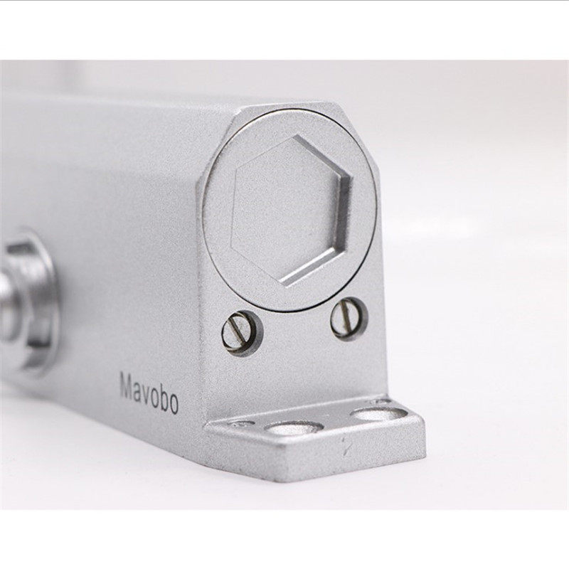 门禁闭门缓冲家用液压90度定位自动门弹簧关门电控锁