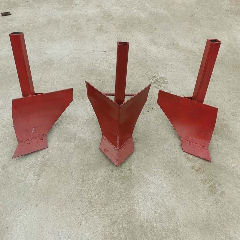 大耕机后置起垄犁头扶犁沟开沟犁铧旋车z后置起垄犁