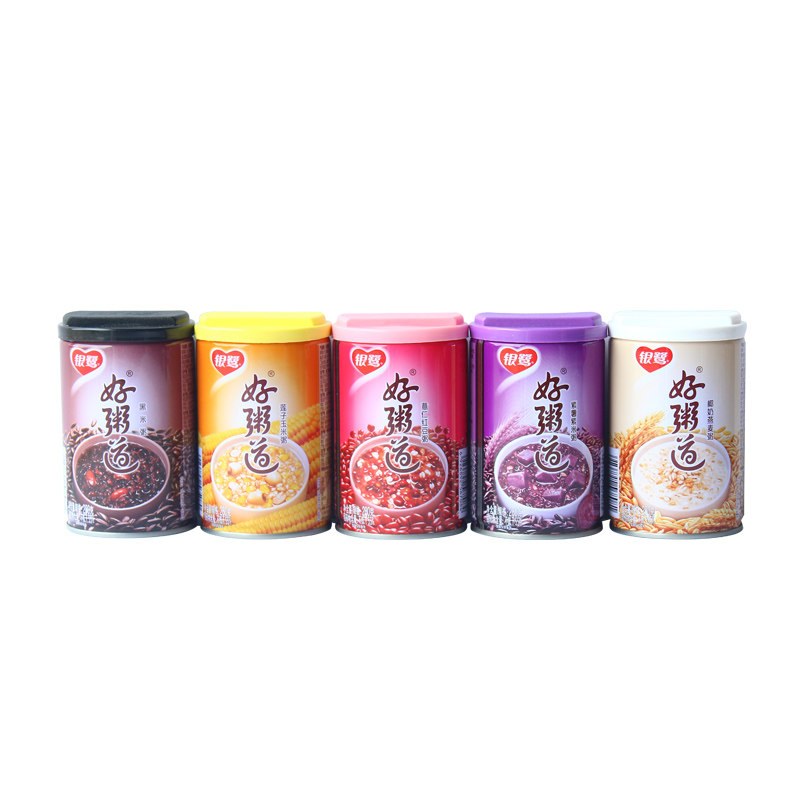 银鹭八宝粥好粥道12罐整箱早饭食品速食粥