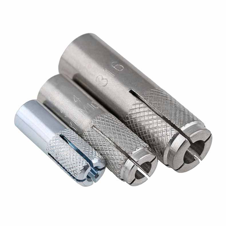 m6m16顶爆膨胀螺丝爆炸螺钉超长加长不锈钢爆头膨胀螺丝