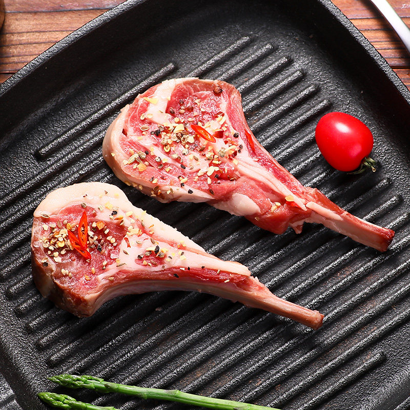 御牛满地新鲜法式羊排羊小排整条原切羊扒羔羊生羊排