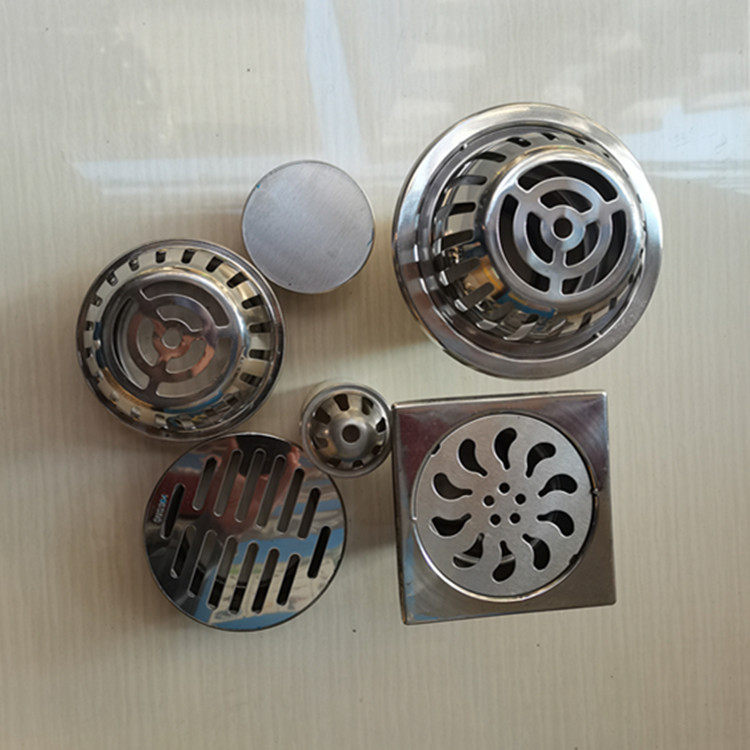 防堵雨水地漏圆型屋面不绣110pvc过滤排水天台地漏