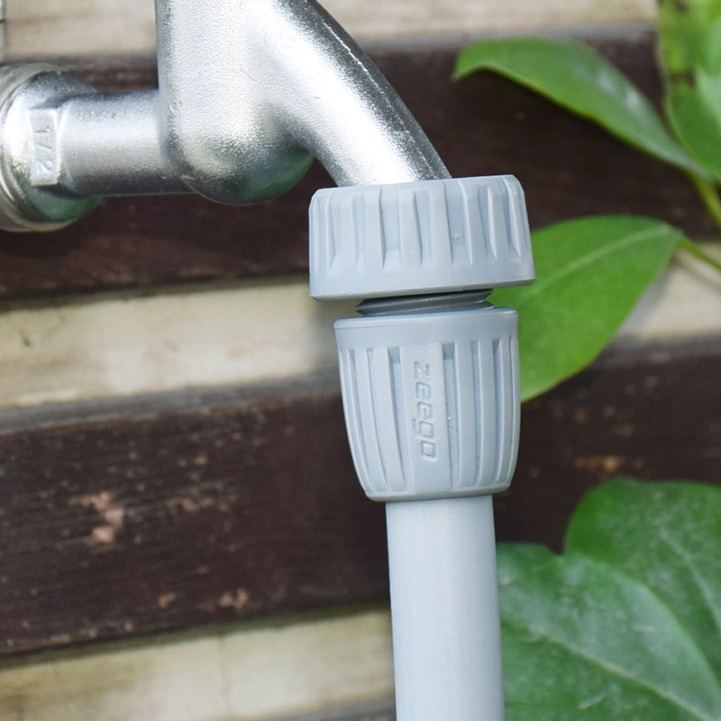 zeego6010滴灌龙头进水接头pe16水管自动浇水雾化微喷