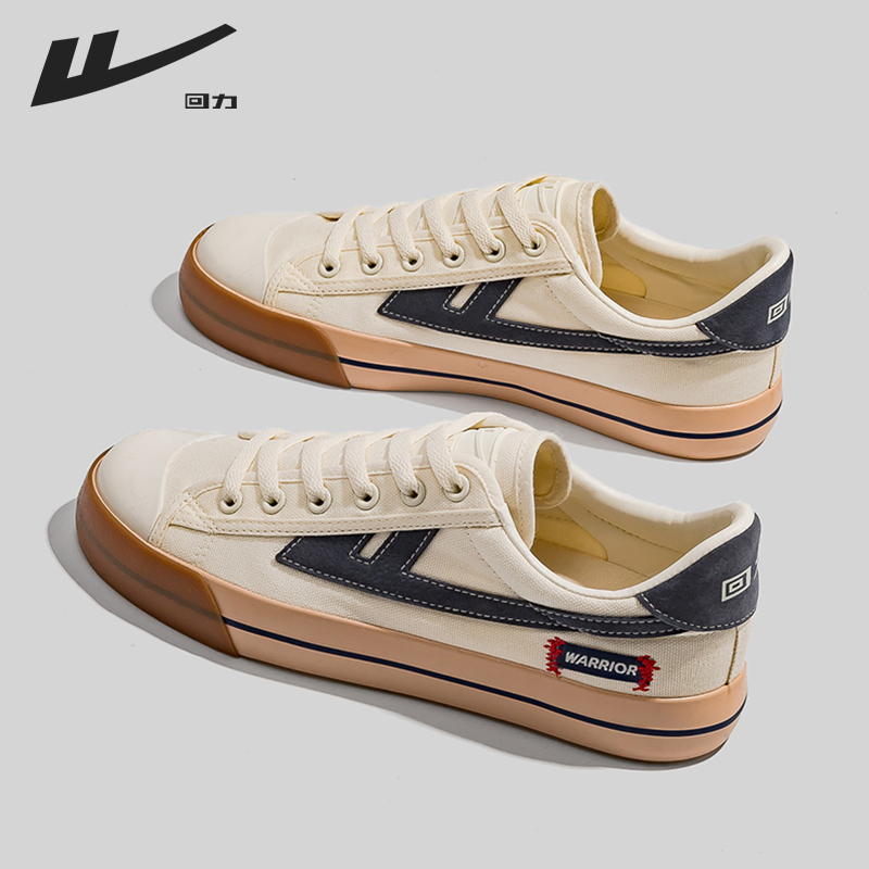 回力男鞋帆布鞋子男2022年春季新款潮流百搭休闲情侣透气夏季板鞋