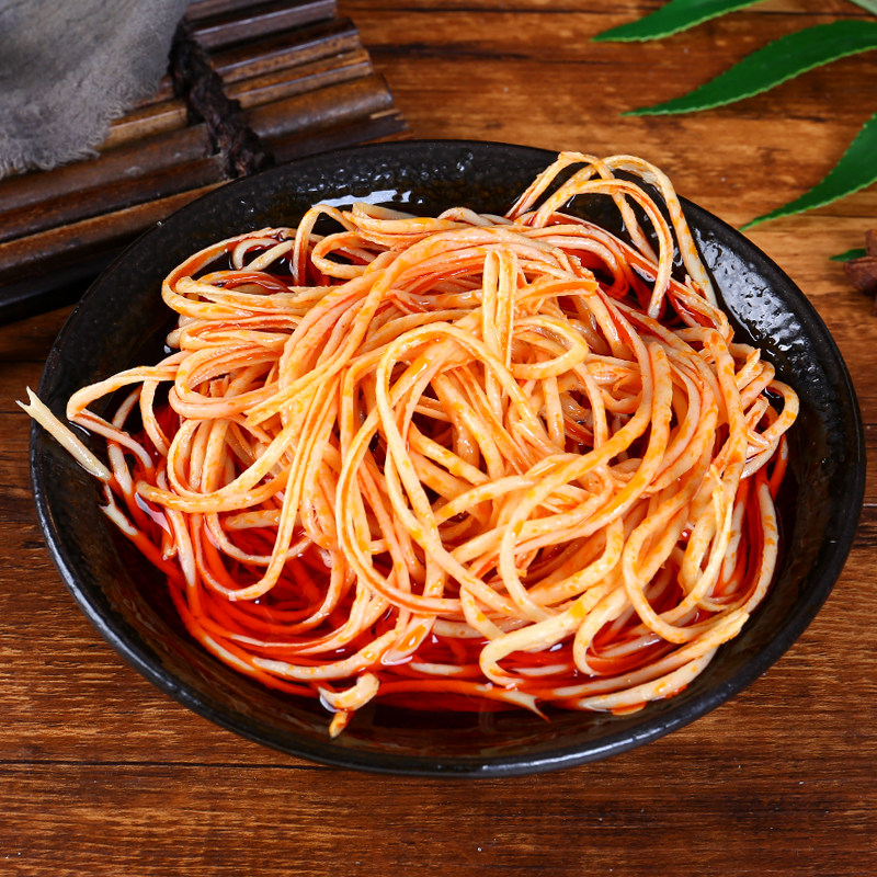 手工腐竹豆腐云丝天然豆制品干货油豆皮丝凉拌豆腐干