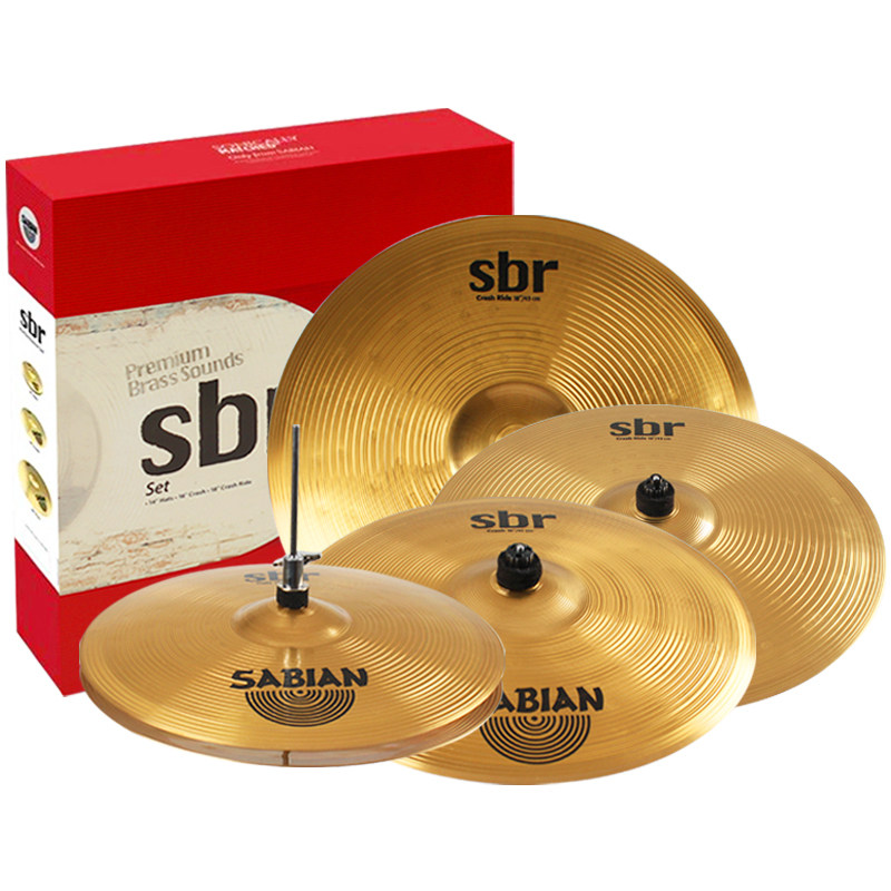 sabian沙宾sbr架子鼓镲片20寸叮叮16寸吊镲18寸镲片