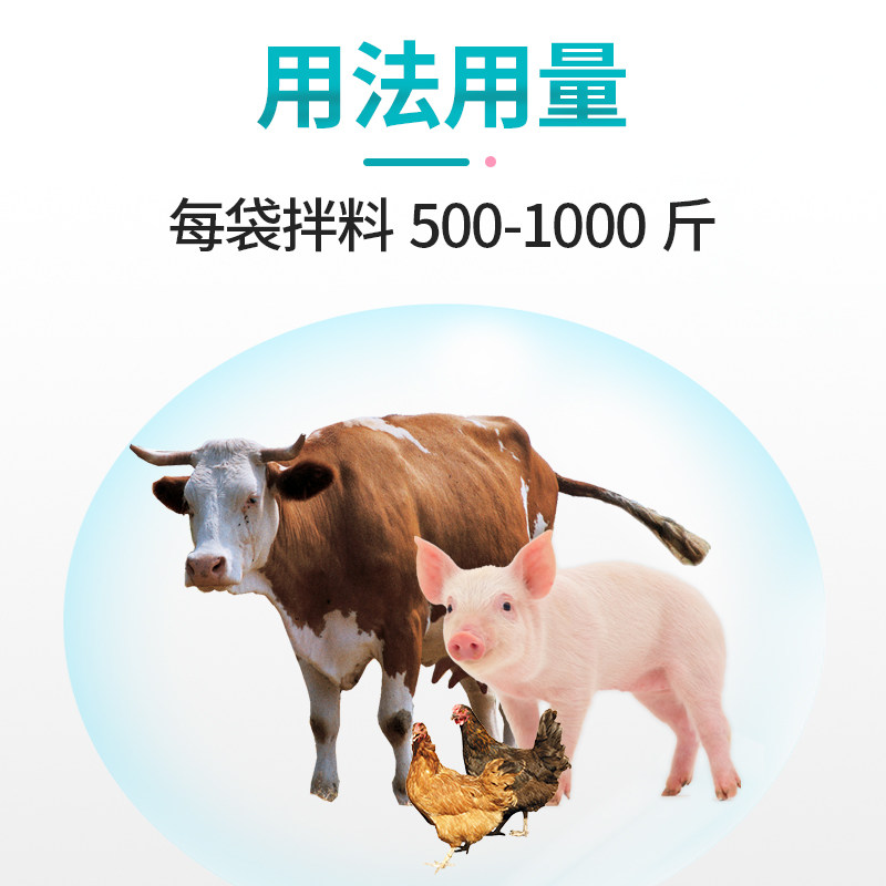 肠道益生菌兽用猪牛羊饲料添加剂鸡鸭鹅禽有益饲料添加剂