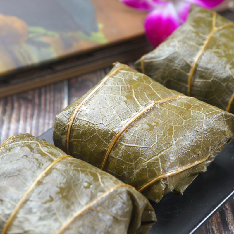 荷叶糯米鸡大粽子120g4个装广点心港式早茶其它