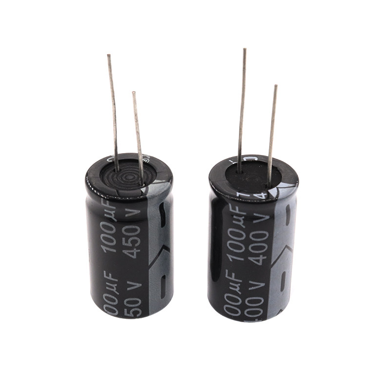 直插电解电容100uf16v25v35v50v100v160v400v电容器