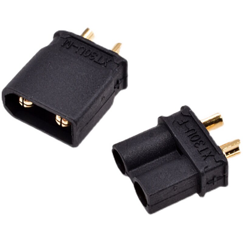 xt30u-m公头锂电池插头连接器xt30u-f航模电调电机充电连接器