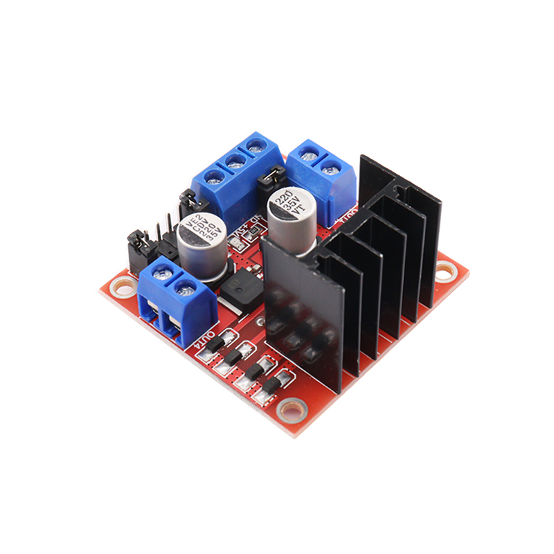 电机驱动l298n模块直流直流电步进智能小车控制开发板