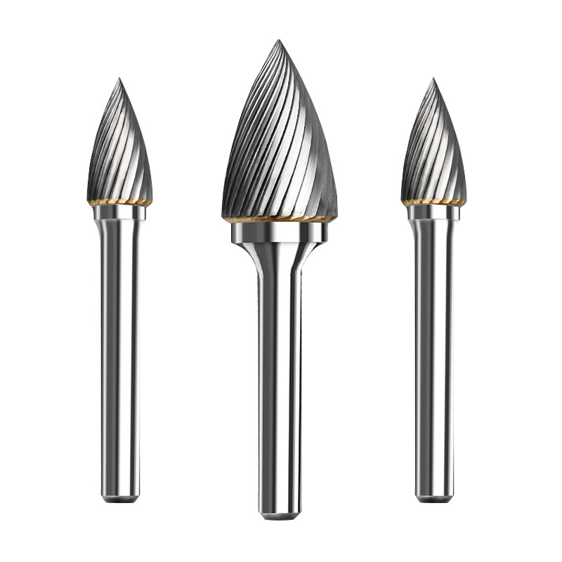 金鹰牌打磨6mm尖头弧形滚刀钨钢钻头锉扩孔旋转电锯片