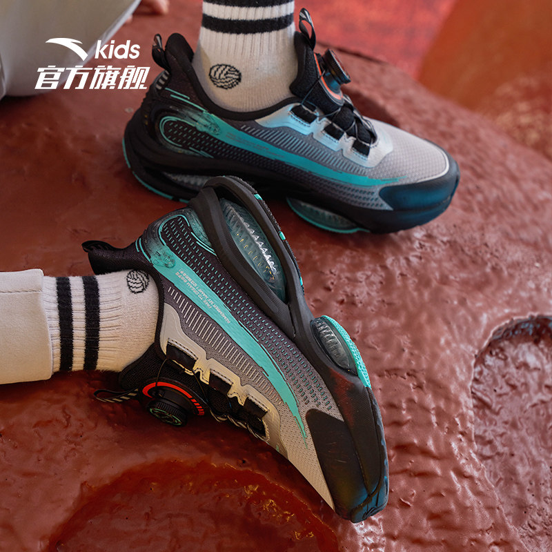 安踏ufo3.0儿童运动鞋2021新款中大童男男童鞋子运动鞋