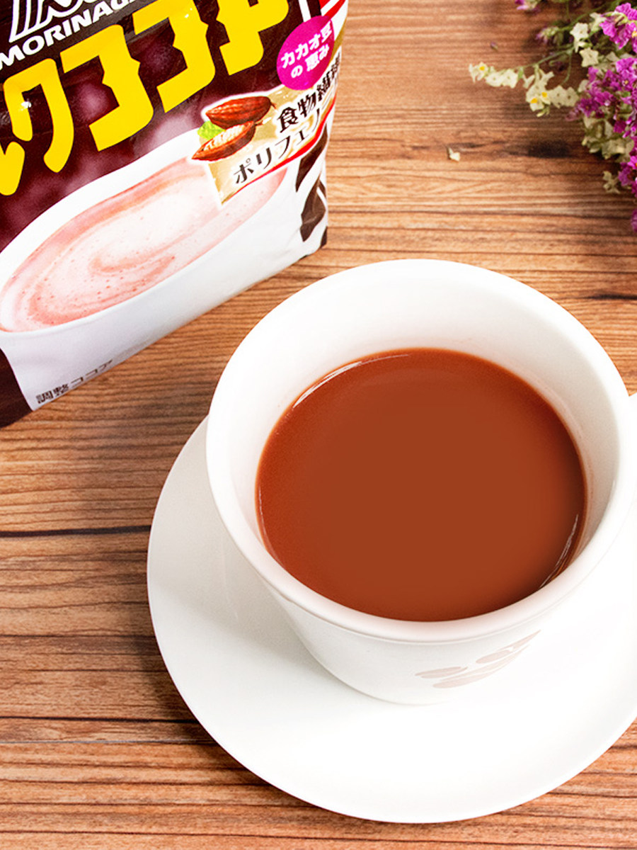 包邮日本进口森永牛奶可可300g速溶冲饮伴侣可可