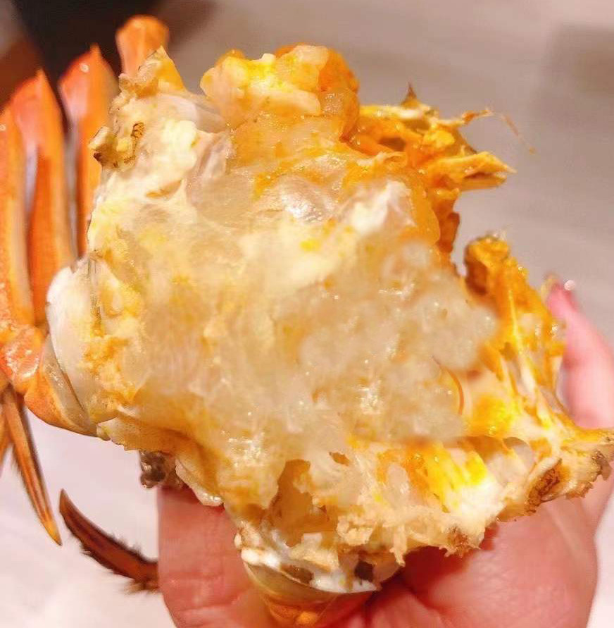 精品包满膏满黄超大公蟹海鲜水产鲜活螃蟹大闸蟹455两6只