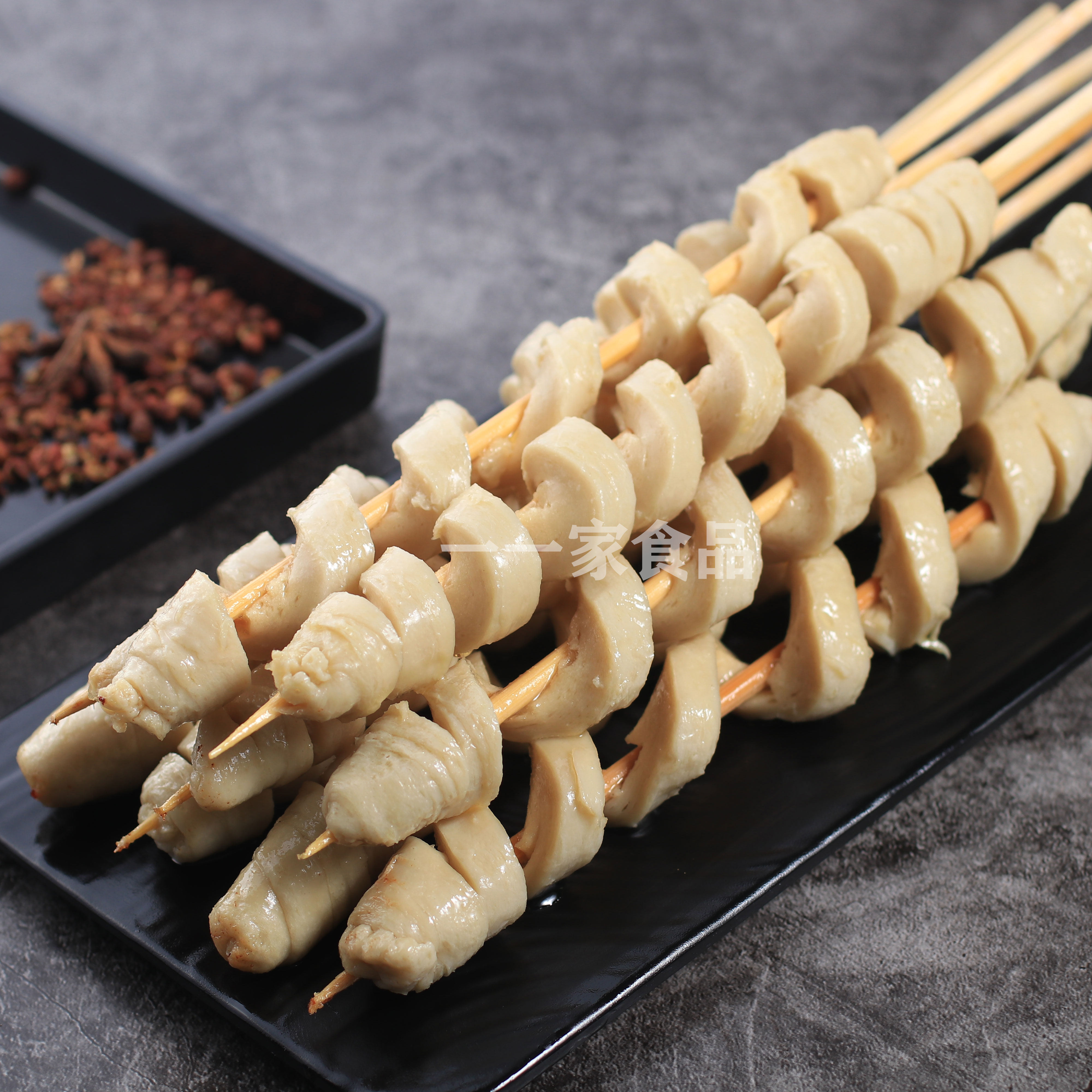 面筋烤面串烧烧烤油炸铁板食材网红手工素食面筋制品