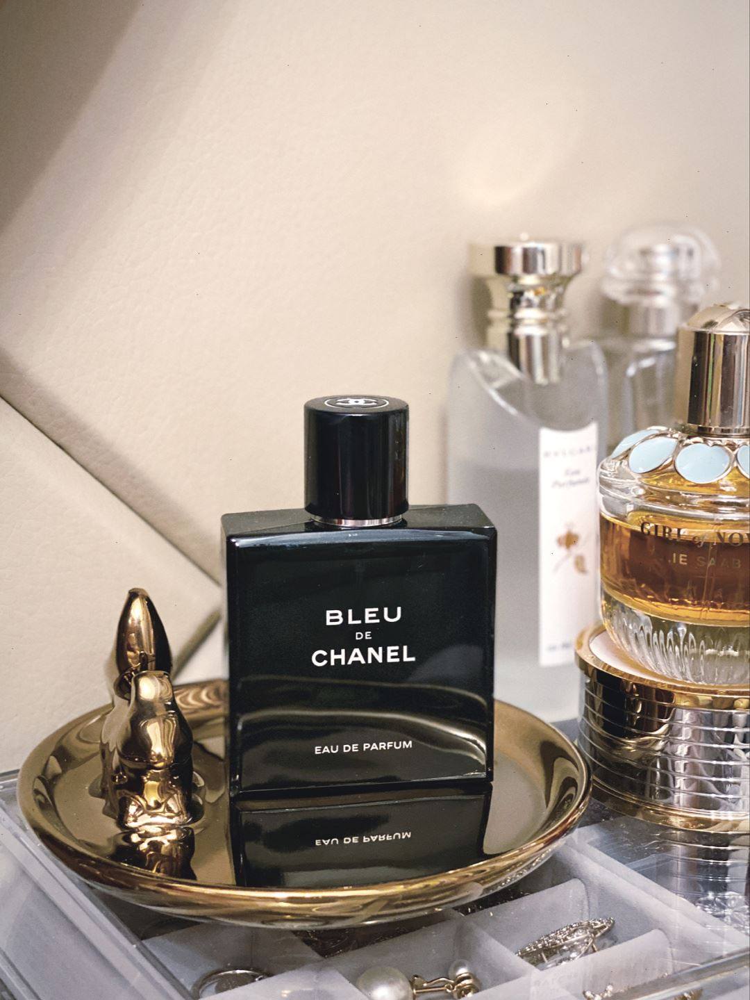 官方正品chanel香奈儿蔚蓝男士香水blue木质香持汗蒸袋