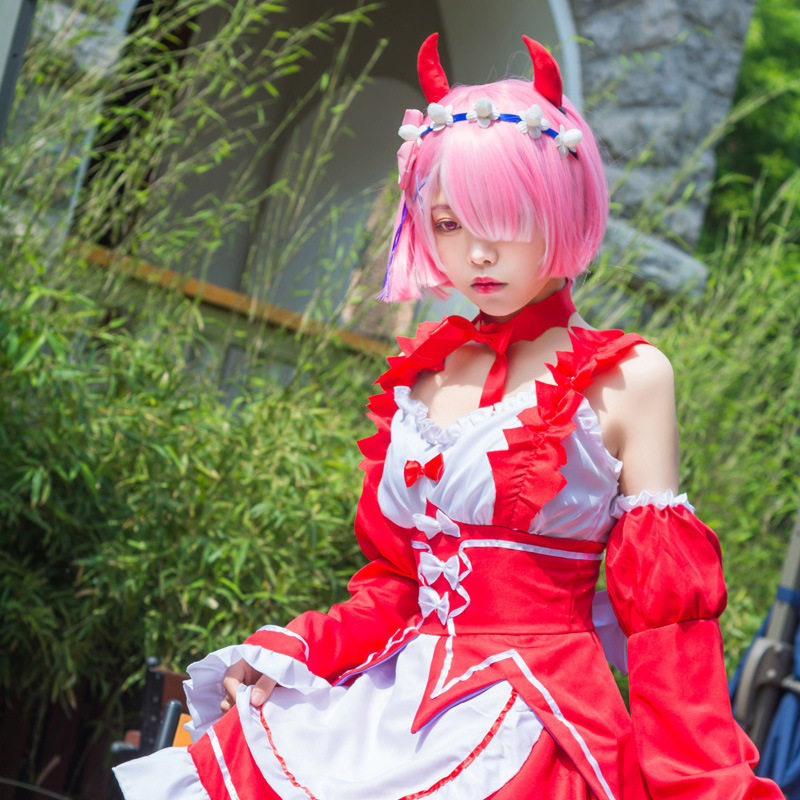零开始世界动漫周边cosplay服装女装蕾姆雷姆拉cos女仆cosplay女装