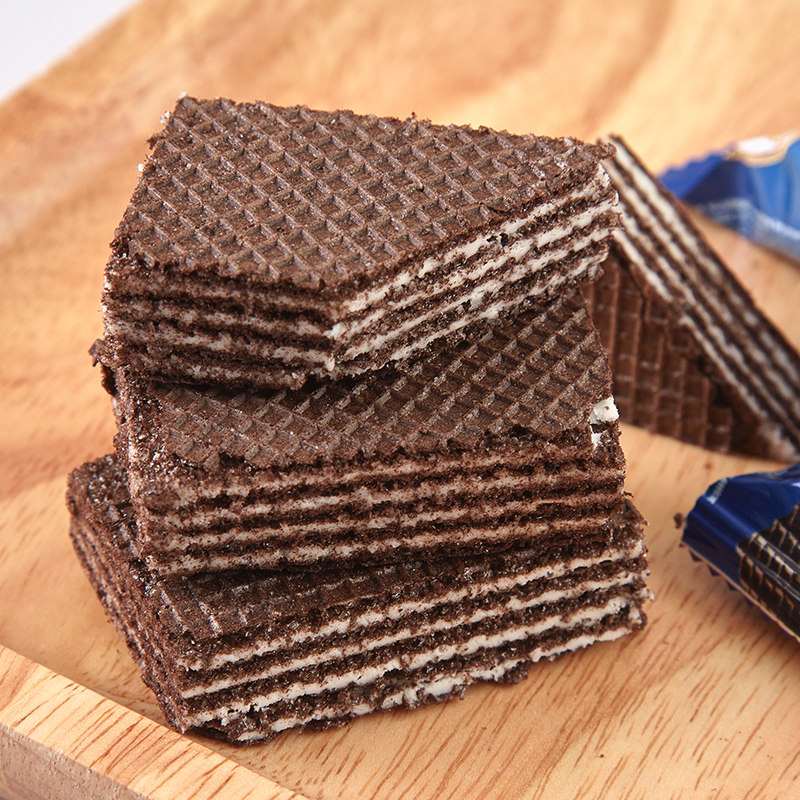 俄罗斯进口 阿孔特菲利莫巧克力威化饼干500g*2 饼干糕点休闲零食