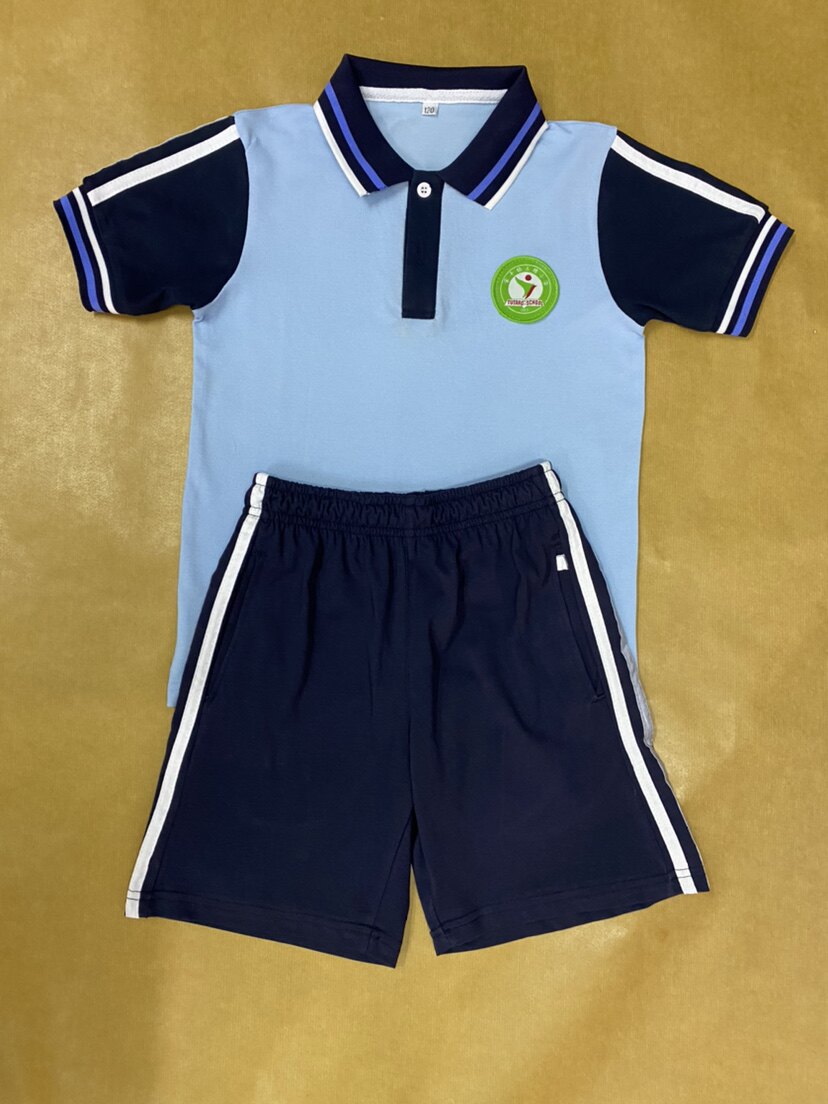校服东莞市常平镇土塘小学新款公办夏装秋装学生校服