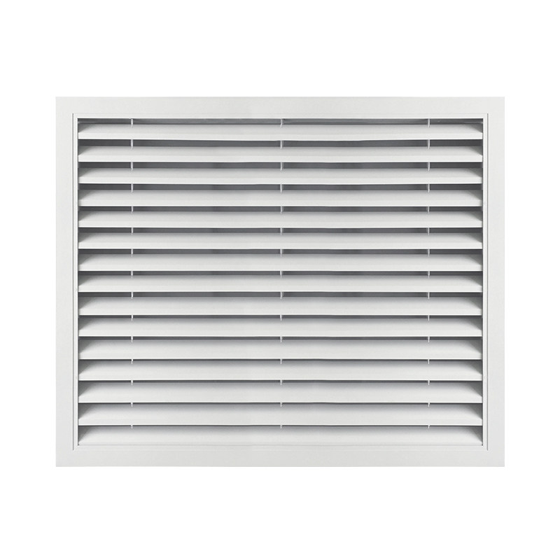 百叶窗暖气片铝合金家用老式水器散热格栅防雨定制室内新风系统