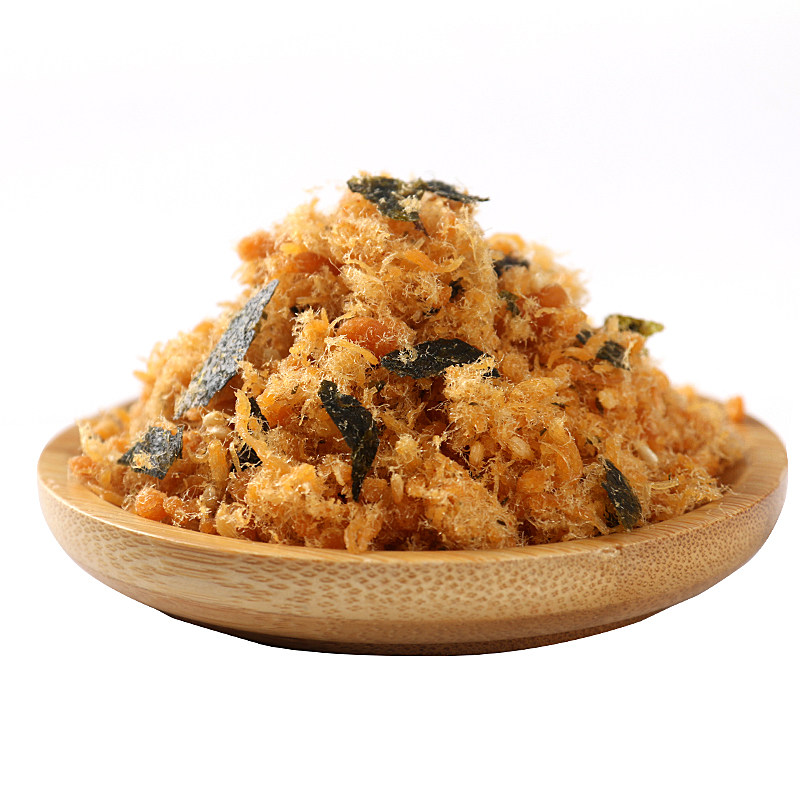 顶利利来肉松海苔碎清真小贝肉松商用紫菜饭团猪肉类