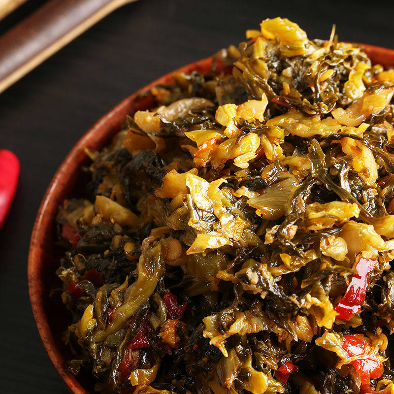 插旗菜业伊品坛老酸菜即食包咸菜下饭饭菜泡面腌制