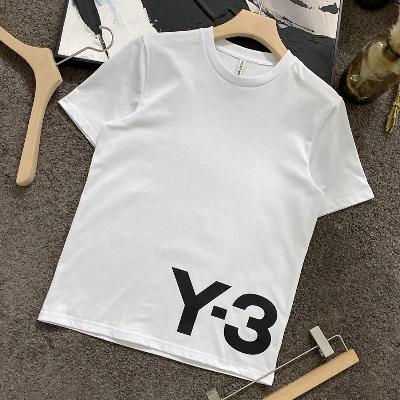 y3短袖男潮牌上衣夏季潮流百搭字母印花运动休闲宽松港风T恤男ins