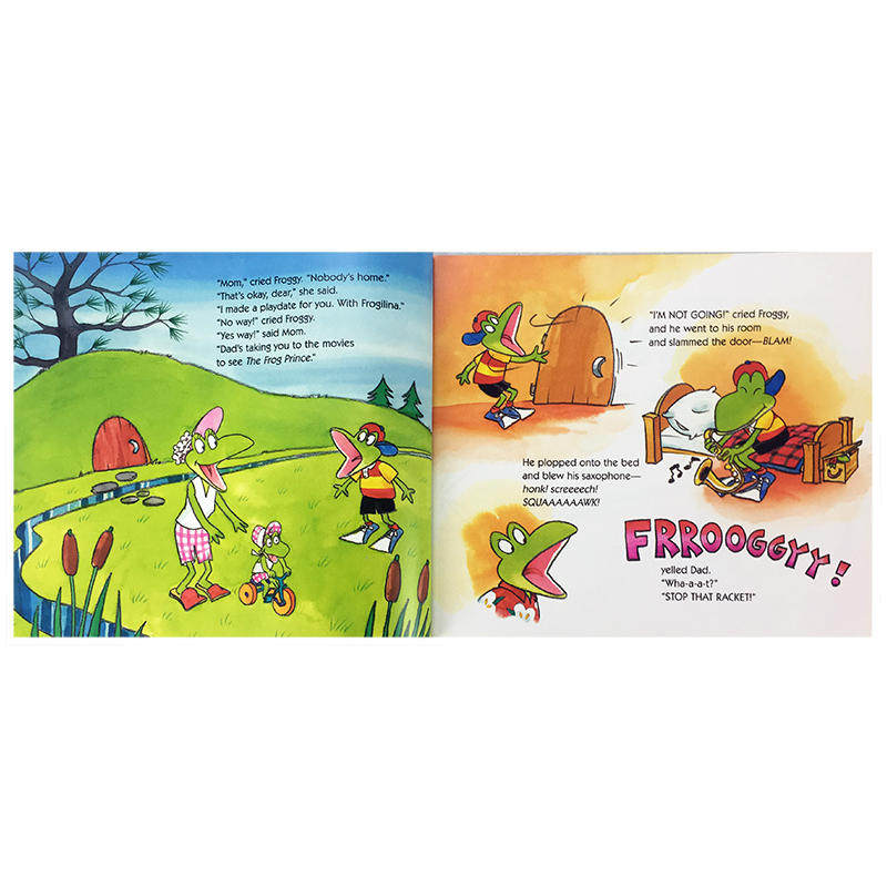 青蛙小吉系列绘本5册 英文原版 froggy 儿童教养绘本 家庭教育 3-6岁