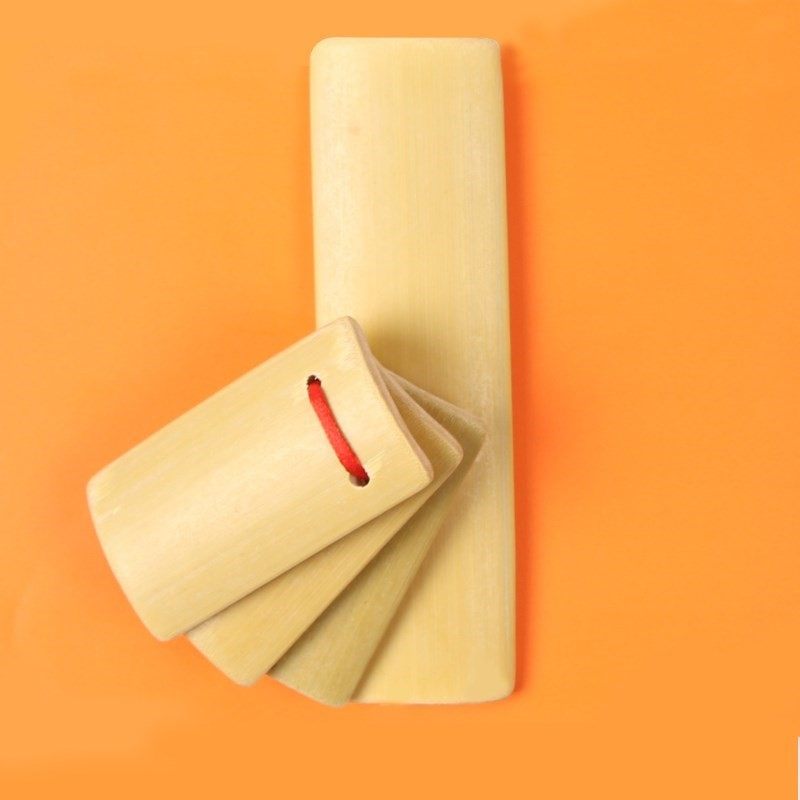 专用快板儿童响板夹板制作道具数来宝整套长短快板