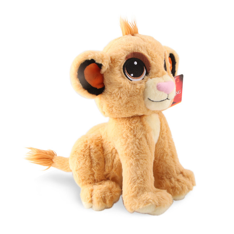 迪士尼正版 狮子王辛巴小狮子丁满彭彭毛绒公仔玩具玩偶儿童礼物-mc母
