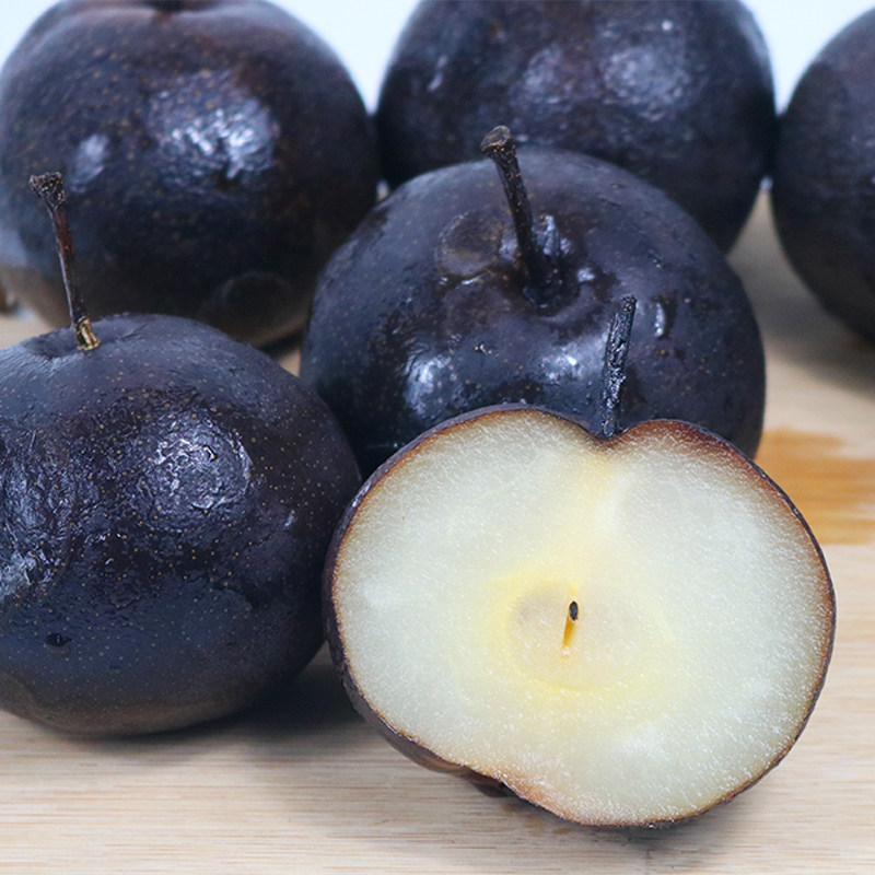 2021东北北大冻梨新梨包苹果大黑梨冻秋梨4斤梨